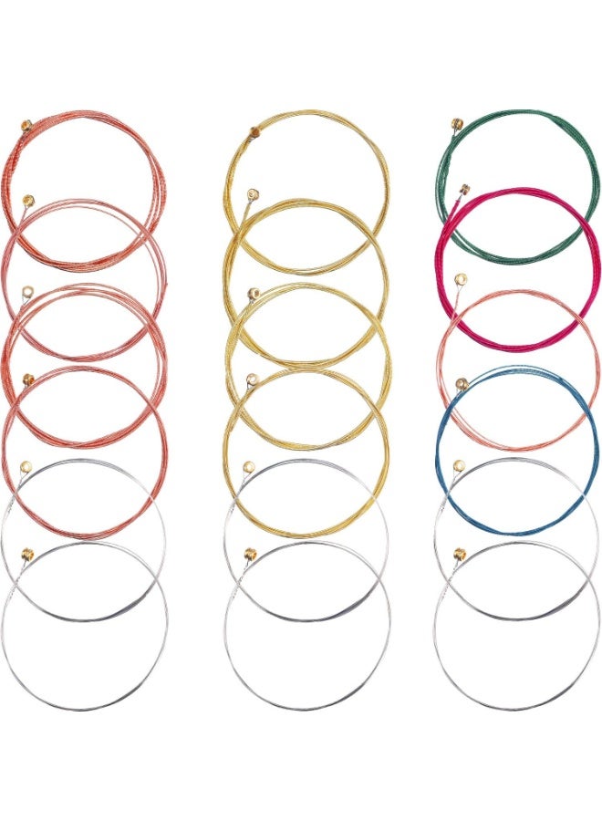 بيميمو طقم جرح نحاسي مغطى بطبقة أساسية للجيتار، مكون من 6 قطع. - Image 3